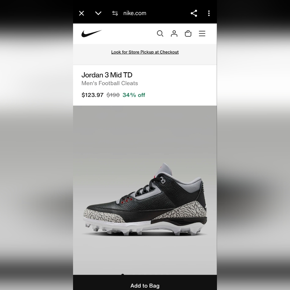 Jordan Black and Gray Athletic Shoes with Dynamic Design